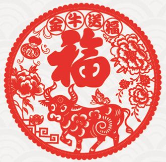 春聯廠家加工生產春節窗飾窗花